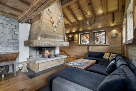 Wynajem na narty Domek górski triplex 6 pokojowy  dla 11 osób - Chalet Mont Caprice - Saint Gervais - Pokój gościnny