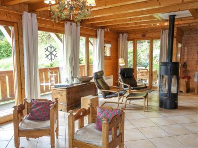 Location au ski Chalet 5 pièces 8 personnes (1) - Du Bulle - Saint Gervais - Séjour