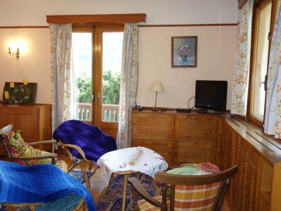 Rent in ski resort 3 room apartment 6 people (2) - Grizzli - Saint Gervais - Living room