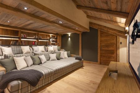 Rent in ski resort 8 room triplex chalet 16 people - Hôtel l'Armancette - Saint Gervais - Moovie room