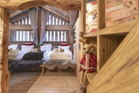 Location au ski Chalet triplex 8 pièces 16 personnes - Hôtel l'Armancette - Saint Gervais - Chambre