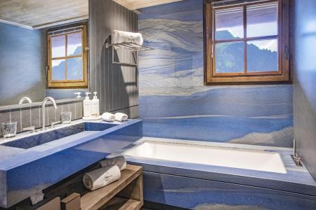 Location au ski Chambre Duplex 3 personnes - Hôtel l'Armancette - Saint Gervais - Salle de bains