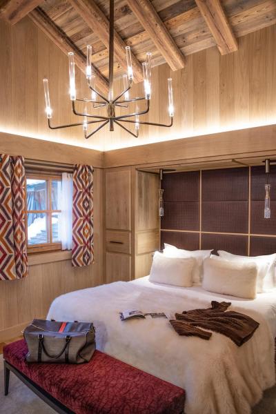 Location au ski Chambre Duplex 6 personnes - Hôtel l'Armancette - Saint Gervais - Chambre