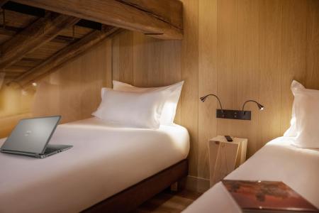Alquiler al esquí Habitación duplex para 6 personas - Hôtel l'Armancette - Saint Gervais - Habitación