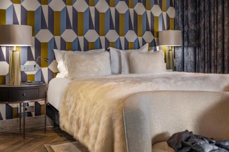 Skiverleih Maisonetteschlafzimmer für 3 Personen - Hôtel l'Armancette - Saint Gervais - Schlafzimmer