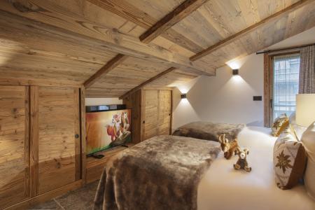 Location au ski Suite duplex 2-4 personnes (Mont-Blanc) - Hôtel l'Armancette - Saint Gervais - Chambre