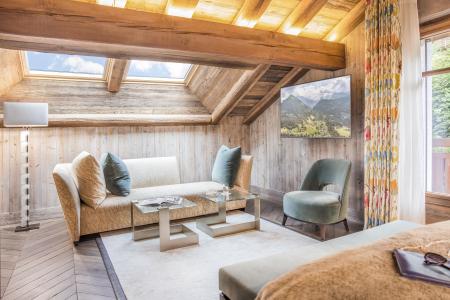 Location au ski Suite Junior 2 personnes - Hôtel l'Armancette - Saint Gervais - Séjour