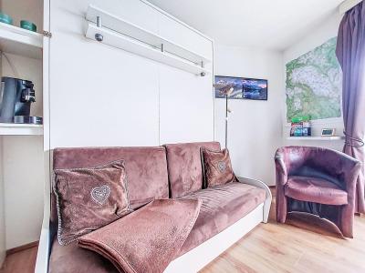 Skiverleih Studio für 4 Personen (3) - L'Aiguille Noire - Saint Gervais - Wohnzimmer