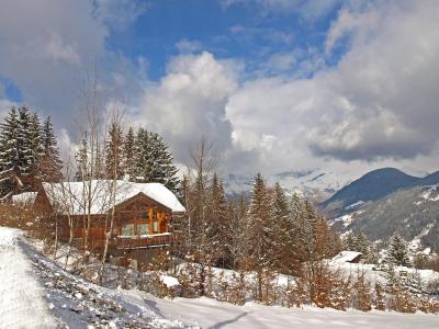 Urlaub in den Bergen 7 Zimmer Chalet für 10 Personen (1) - L'Epachat - Saint Gervais - Draußen im Winter