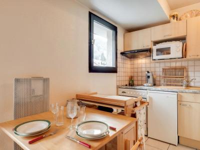 Ski verhuur Appartement 1 kamers 4 personen (9) - La Comtesse - Saint Gervais - Woonkamer