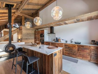 Skiverleih Duplex Haus 5 Zimmer 10 Personen - La Ferme St Gervais - Saint Gervais - Küche