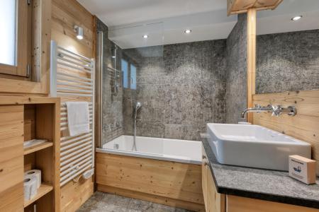 Alquiler al esquí Chalet duplex 5 piezas para 8 personas - Le Chalet Noir - Saint Gervais - Cuarto de baño