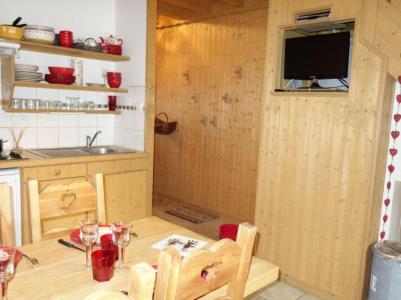 Ski verhuur Chalet 3 kamers 4 personen (2) - Le Clos Alpin - Saint Gervais - Woonkamer