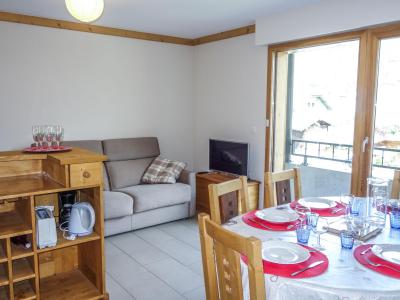 Skiverleih 3-Zimmer-Appartment für 6 Personen (1) - Le Clos de la Fontaine - Saint Gervais - Wohnzimmer