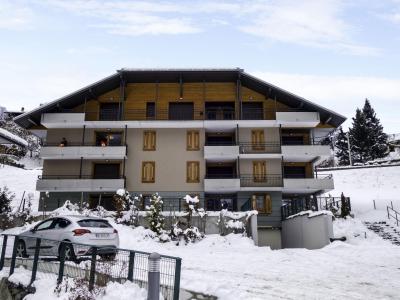 Аренда на лыжном курорте Апартаменты 3 комнат 6 чел. (2) - Le Clos de la Fontaine - Saint Gervais - зимой под открытым небом