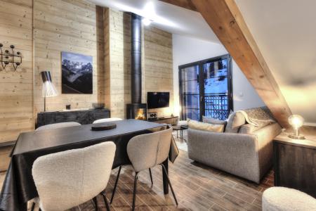 Location au ski Appartement 3 pièces 4 personnes - Le Clos du Savoy - Saint Gervais - Séjour