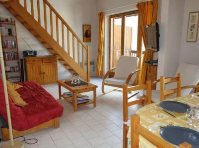 Rent in ski resort 4 room apartment 8 people (1) - Le Martagon - Saint Gervais - Living room