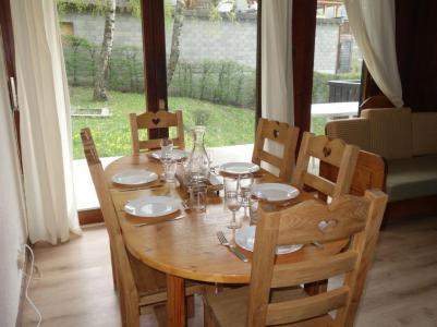 Ski verhuur Appartement 4 kamers 6 personen (1) - Le Sporting - Saint Gervais - Woonkamer