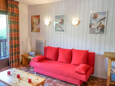Rent in ski resort 2 room apartment 4 people (7) - Les Grets - Saint Gervais - Living room