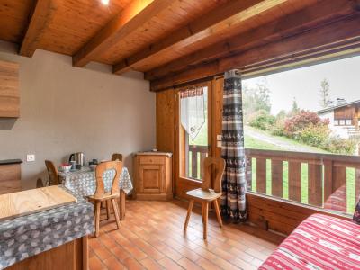 Wynajem na narty Apartament 1 pokojowy 3 osób (10) - Les Grets - Saint Gervais - Pokój gościnny