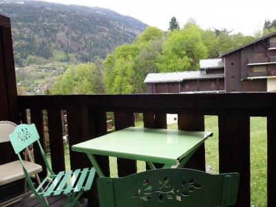 Alquiler al esquí Apartamento 2 piezas para 4 personas (7) - Les Grets - Saint Gervais - Terraza