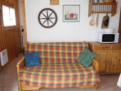 Rent in ski resort 3 room apartment 4 people (5) - Les Jardins Alpins - Saint Gervais - Living room