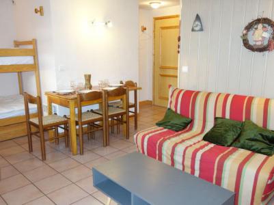 Wynajem na narty Apartament 2 pokojowy 4 osób (1) - Les Jardins Alpins - Saint Gervais - Pokój gościnny