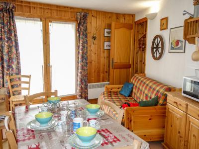 Wynajem na narty Apartament 3 pokojowy 4 osób (5) - Les Jardins Alpins - Saint Gervais - Pokój gościnny