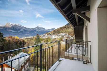 Location au ski Appartement 3 pièces mezzanine 6 personnes (B402) - Les Sources de la Canopée - Saint Gervais - Balcon