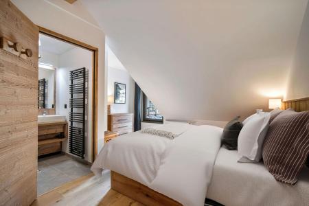 Location au ski Appartement 3 pièces mezzanine 6 personnes (B402) - Les Sources de la Canopée - Saint Gervais - Chambre