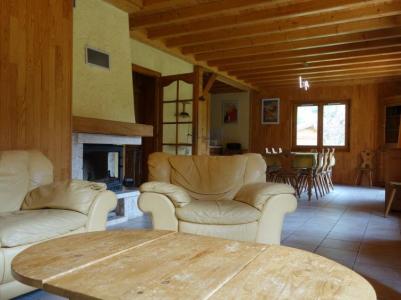 Rent in ski resort 5 room chalet 12 people (1) - Mendiaux - Saint Gervais - Living room