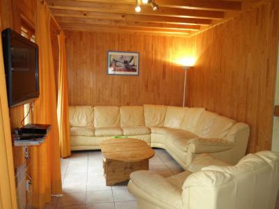 Ski verhuur Chalet 5 kamers 12 personen (1) - Mendiaux - Saint Gervais - Woonkamer