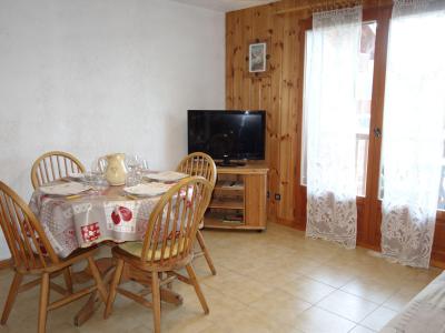 Rent in ski resort 1 room apartment 4 people (4) - Pointe des Aravis - Saint Gervais - Living room