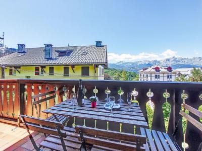 Skiverleih 2-Zimmer-Appartment für 4 Personen (5) - Pointe des Aravis - Saint Gervais - Draußen im Winter