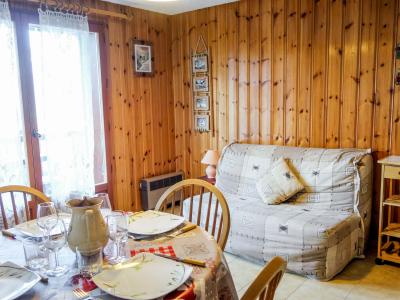 Location au ski Appartement 1 pièces 4 personnes (4) - Pointe des Aravis - Saint Gervais - Séjour