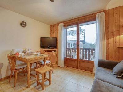 Ski verhuur Appartement 2 kamers 4 personen (5) - Pointe des Aravis - Saint Gervais - Woonkamer