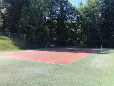 Skiverleih Résidence Améthyste - Saint Gervais - Tennis