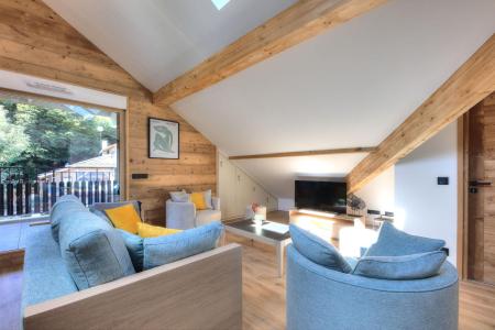 Soggiorno sugli sci Appartamento 3 stanze per 6 persone (404) - Résidence Gallery Mont Blanc - Saint Gervais - Soggiorno