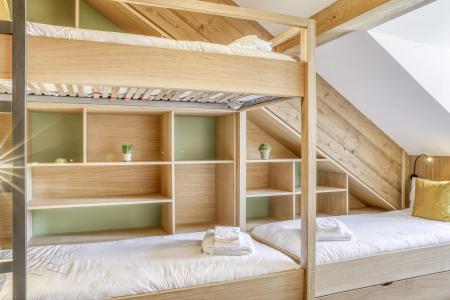Ski verhuur Appartement 3 kamers 6 personen (405) - Résidence Gallery Mont Blanc - Saint Gervais - Stapelbedden