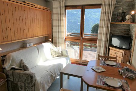 Rent in ski resort Studio 2 people (SG880) - Résidence Grandes Aiguilles - Saint Gervais - Living room