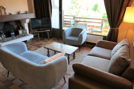 Rent in ski resort 3 room apartment 6 people (4) - Résidence la Gélinotte - Saint Gervais - Living room