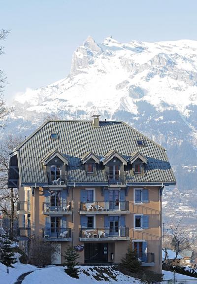 Vacances en montagne Résidence Lagrange les Arolles - Saint Gervais - Extérieur hiver
