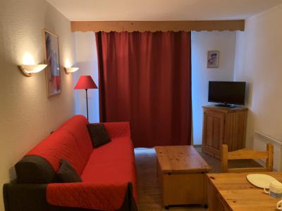 Skiverleih 2-Zimmer-Holzhütte für 6 Personen (303) - Résidence le Grand Panorama - Saint Gervais - Wohnzimmer
