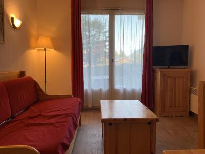 Ski verhuur Appartement 2 kamers 4 personen (001) - Résidence le Grand Panorama - Saint Gervais - Woonkamer