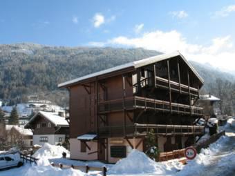 Vacances en montagne Résidence le Téléphérique - Saint Gervais - Extérieur hiver
