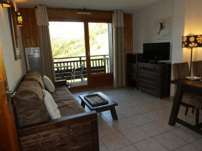 Rent in ski resort 2 room apartment 4 people (A7) - Résidence les Fermes de Saint Gervais - Saint Gervais - Living room