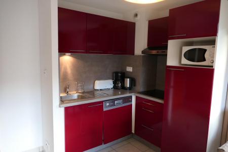Skiverleih 3-Zimmer-Appartment für 6 Personen (B20) - Résidence les Fermes de Saint Gervais - Saint Gervais - Wohnzimmer
