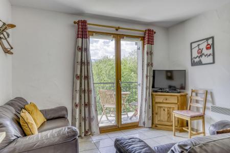 Location au ski Appartement 3 pièces 4 personnes - Résidence les Perriades - Saint Gervais - Séjour