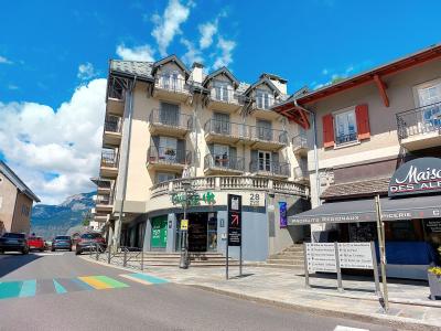 Аренда на лыжном курорте Résidence Saint Gervais - Saint Gervais - зимой под открытым небом