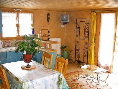 Rent in ski resort 2 room apartment 4 people (1) - Rubigny - Saint Gervais - Living room